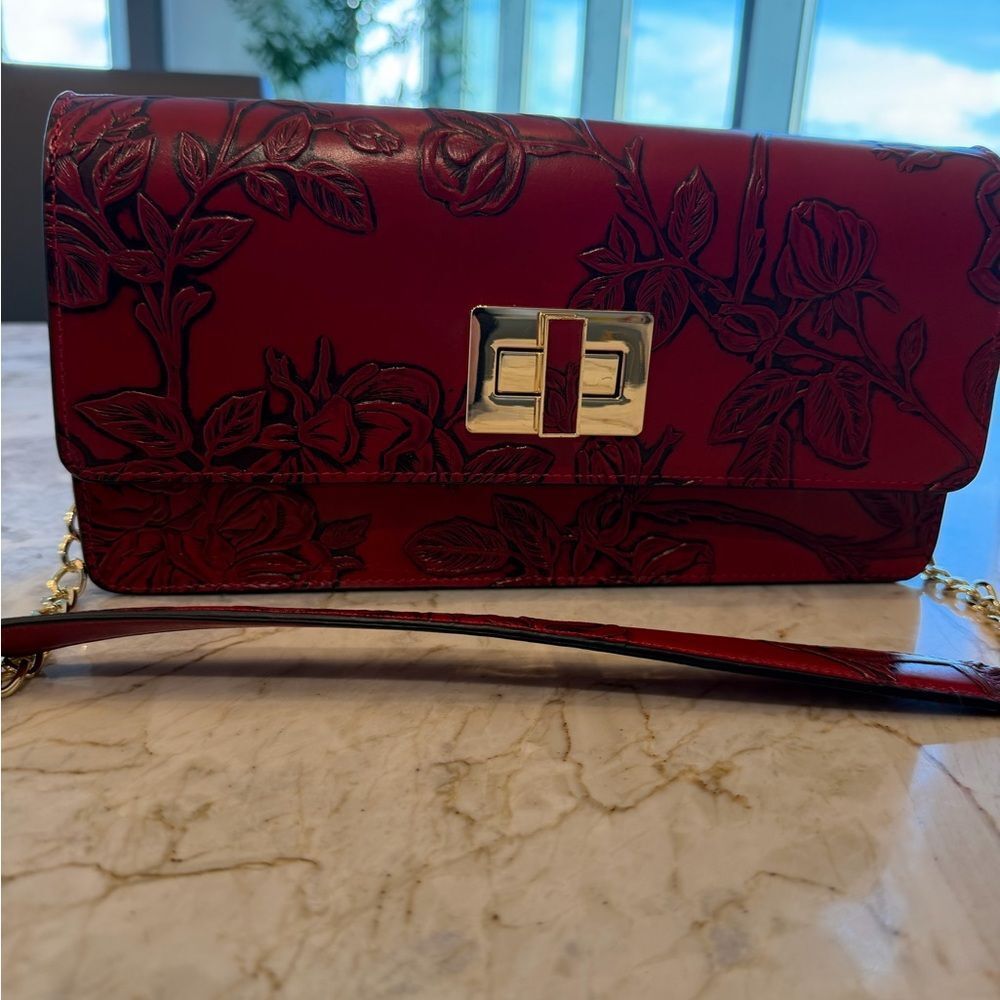 Cuoieria Florentina East West Shoulder or Clutch Handbag